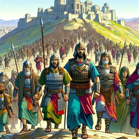 Joshua 10:7 Artwork | Bible Art