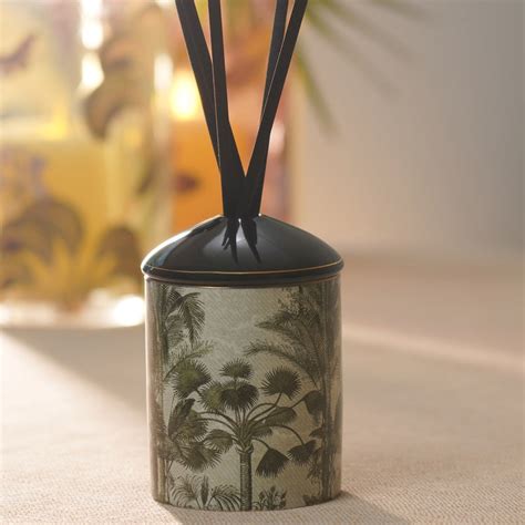Black Neroli Jasmine Palmier Ceramic Reed Diffuser