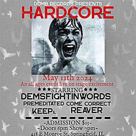 Demsfightinwords, Premeditated, Come Correct, Keep, Reaver, Dumb ...
