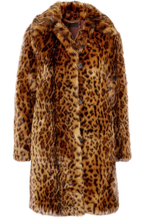 Leopard Print Coat