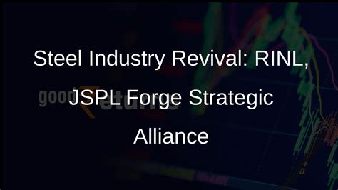 RINL Signs Agreement with JSPL for Working Capital Support and Raw ...
