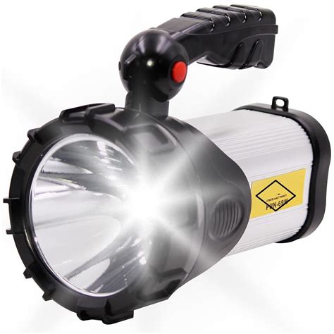 LEXSO Super Bright Torch Searchlight Handheld Portable LED Spotlight ...