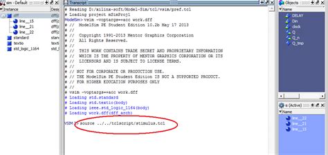 Image result for ModelSim Run Simulation Command Line