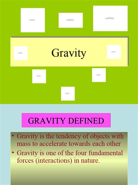 Gravity | PDF | Gravity | Weight