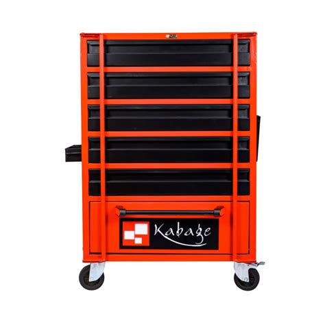 Kabage 5DTTC150RB 5 Drawer Tool Trolley with Cabinet 150kg — Inaithiram