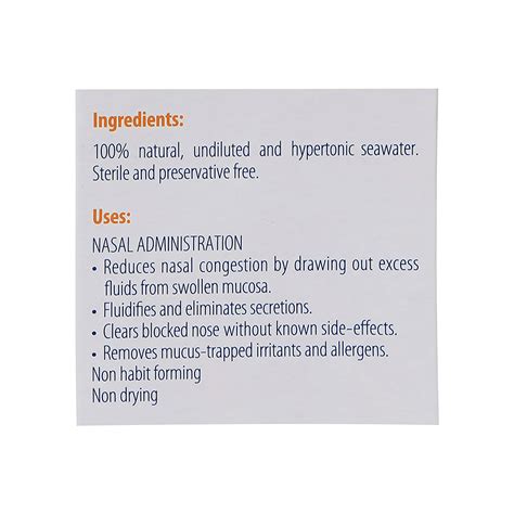 Physiomer Hypertonic Nasal Spray | 30 Minutes 24/7 Delivery