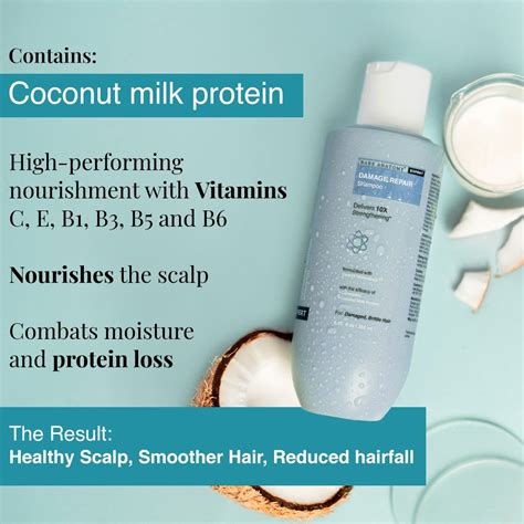 Damage Repair Shampoo for Dry, Brittle & Damaged Hair | Bare Anatomy ...