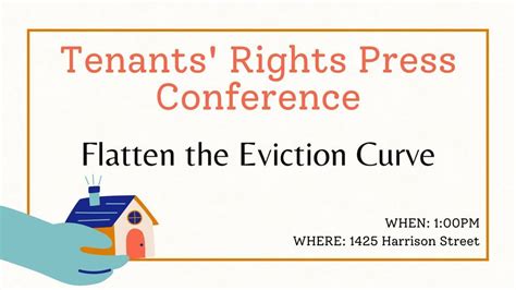 Tenants Rights Press Conference: Flatten the Eviction Curve, 1425 ...