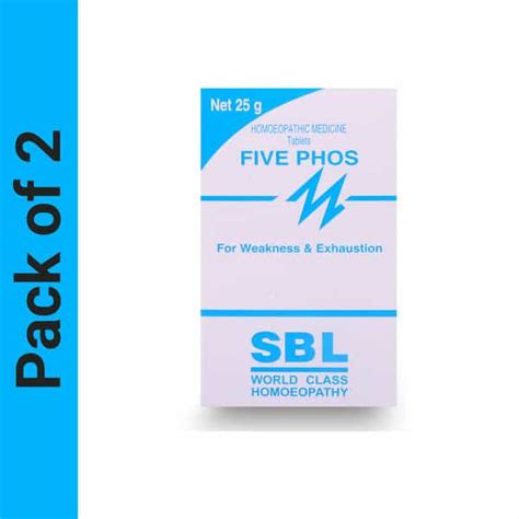 Buy SBL FIVE PHOS TABLET 6X 25GM PACK OF 2 Online & Get Upto 60% OFF at ...