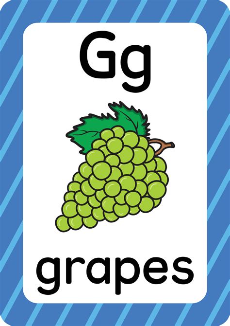 Letter G Flashcards