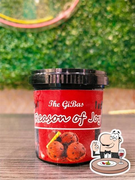 Menu at The GiBas - First Artisanal Icecream Cafe in Kolkata, Kolkata