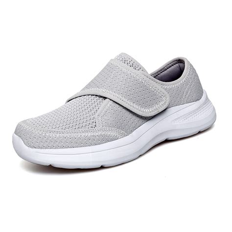 Extra Wide Diabetic Adjustable Womens Shoes for Foot Pain Relief Neuropathy - Walmart.com