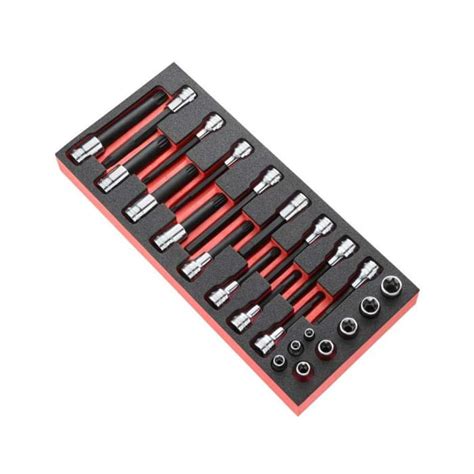 MODM.CHAPF Facom | Facom 24-Piece Metric 1/2 in Standard Socket/Bit Set ...
