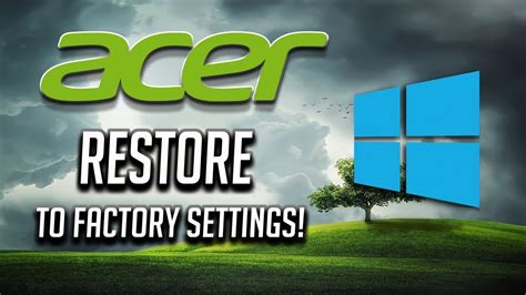 Image result for Restore My Computer to Factory Settings