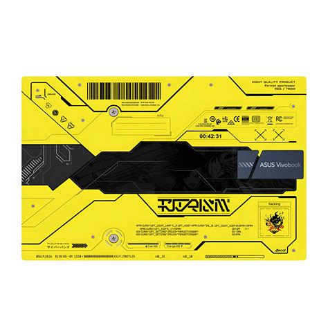 Futuristic Cyber Hood Asus Vivobook X1605ZA Laptop Skin – WrapCart Skins