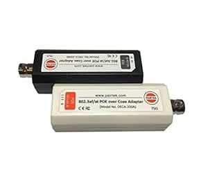 Dualcomm POE over Coax Adapter Kit (DECA 200) Twin Pack - Buy Dualcomm ...