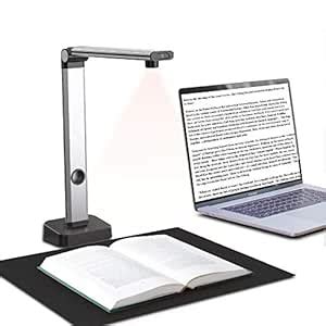 JOYUSING 14MP HD Document Scanner, Capture Size A3, Smart Multi ...