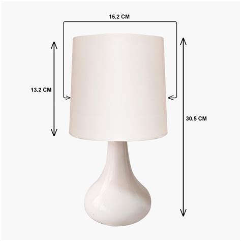 Buy HOMESAKE Ceramic Table Lamp from Homesake at just INR 1398.0