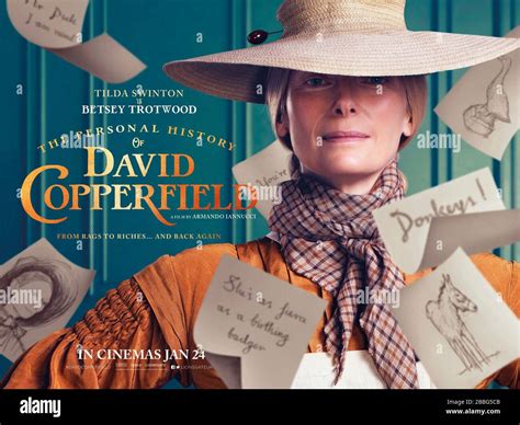 THE PERSONAL HISTORY OF DAVID COPPERFIELD, British character poster ...