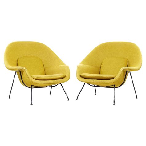 Eero Saarinen Knoll Herman Miller Womb Chair For Sale at 1stDibs