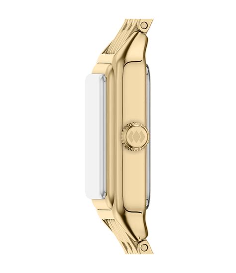 Raquel Mini Three-Hand Gold-Tone Stainless Steel Watch - ES5467