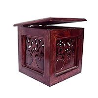 Generic Modern End table; Bedside Table (Wood; Mango,Glossy finish ...