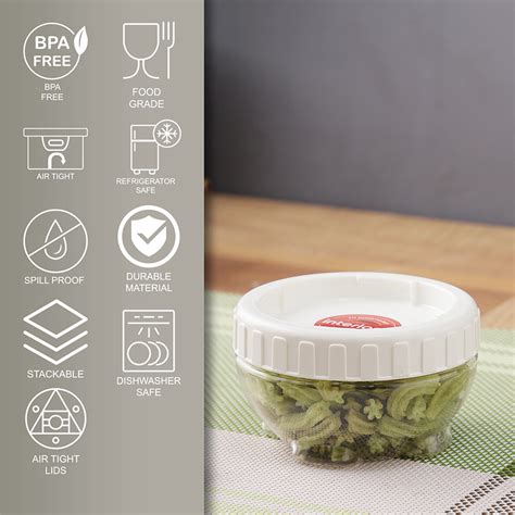 ROUND 180ML X 3 - INTERLOCK SET – LocknLock India