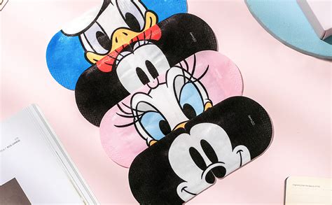 MINISO Steam Eye Mask,Total 10PCS (Unscented&Orange), Mickey Mouse ...