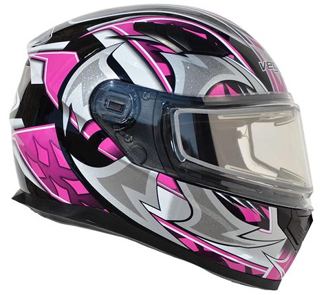 Vega Helmets Ultra Electric Snow Unisex-Adult Full Face Snowmobile ...