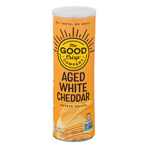 The Good Crisp Company Potato Crisps - Aged White Cheddar - Shop Chips ...