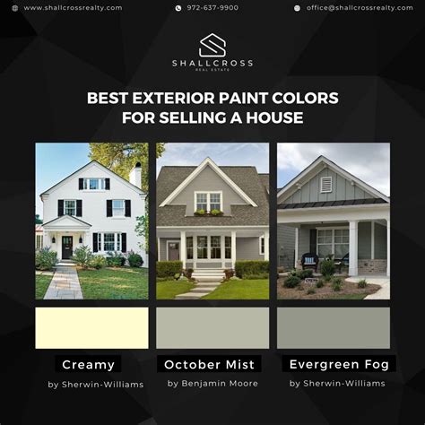 Best exterior paint colors for selling a house – Artofit