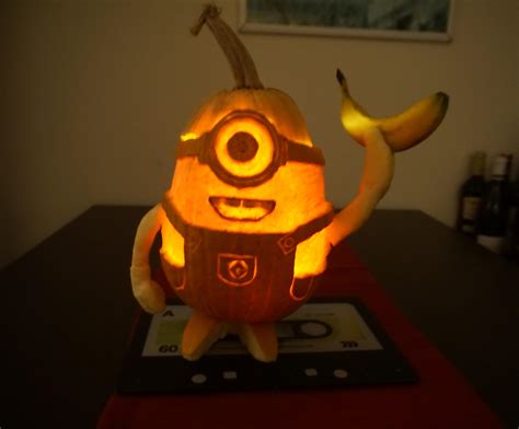 Printable Pumpkin Carving Stencils Minion