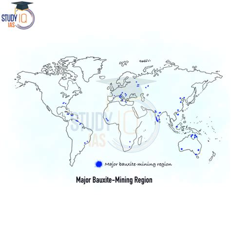 Aluminium Ore, Bauxite, Uses, Properties, Distribution Map