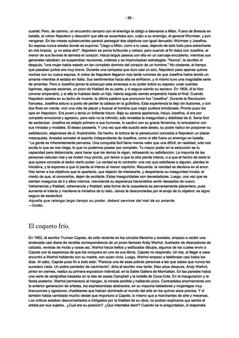 El arte de la seduccion robert green completo y en espaã±ol- | PDF