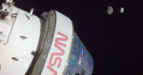 NASA's Orion Spacecraft Sends Back Historic Image Of Earth And Moon ...