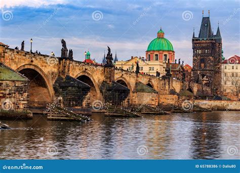 The Charles Bridge (Czech: Karluv Most) is a Famous Historic Bridge in ...