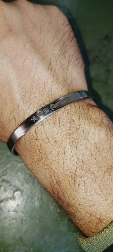 Buy Wow Myjewel Inspirational Silver Metal Stainless Steel Cuff Bangle ...