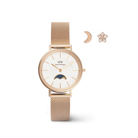 Moon and Stars Set Rose Gold