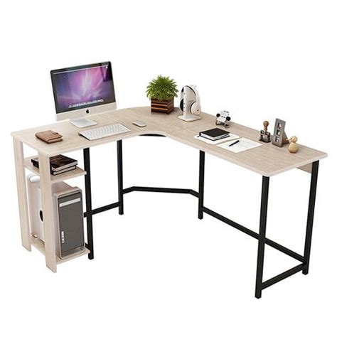 Buy DL furniture - L Shaped Office Desk Computer Desk Table Personal ...