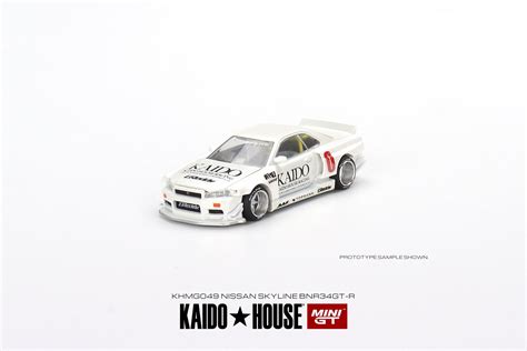 Mini GT Nissan Skyline GT-R (R34) Kaido Works V2 – Krazy Caterpillar