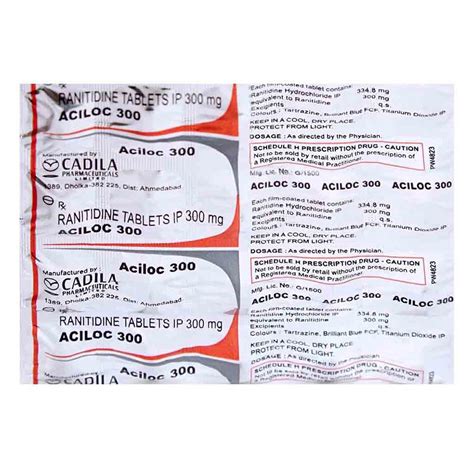 Aciloc 300 Tablet | Uses, Side Effects, Price | Apollo Pharmacy