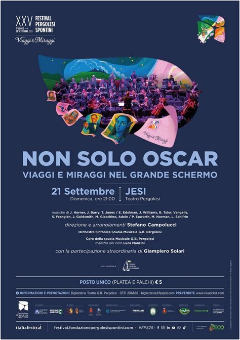 NON SOLO OSCAR, Teatro Pergolesi Jesi, 21 September 2025 | AllEvents