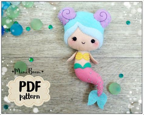 Image result for Felt Easy Mermaid Pattern