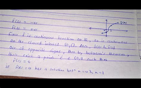 Lheory and exempies 47.)a continuous function y = fx) is known to be ...