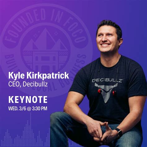 Calling all of our Fort Collins, CO friends. 📣 Kyle Kirkpatrick, Decibullz CEO & Founder, will ...