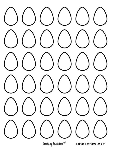 Easter egg templates – Artofit