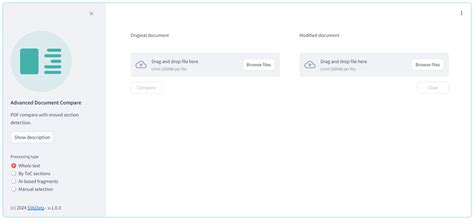 AI-Powered Text Compare Tool - Silk Data