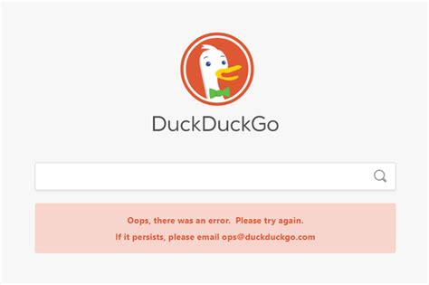 Image result for DuckDuckGo Problems