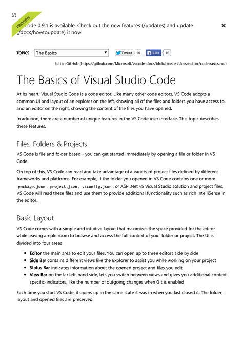 Image result for Visual Studio Code Basics