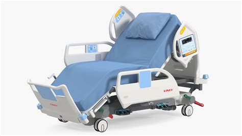 3D model Intensive Care Bed Rigged | 3D Molier International